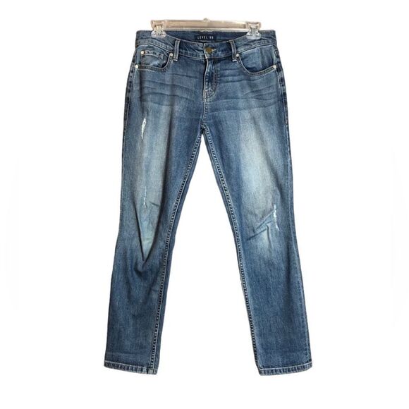 Level 99 straight leg distressed jeans. Size 26 - Picture 1 of 12